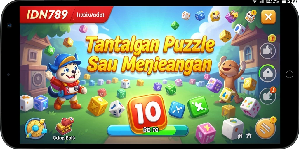 Tampilan gameplay IDN789 yang seru dan menantang dalam kategori Puzzle.