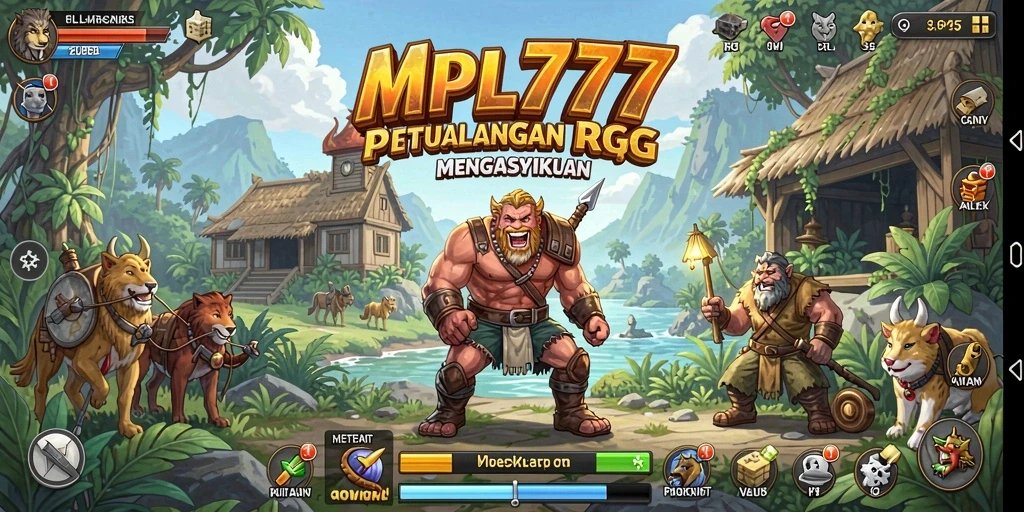 Tangkapan layar gameplay MPL777 yang menunjukkan aksi pertarungan seru.