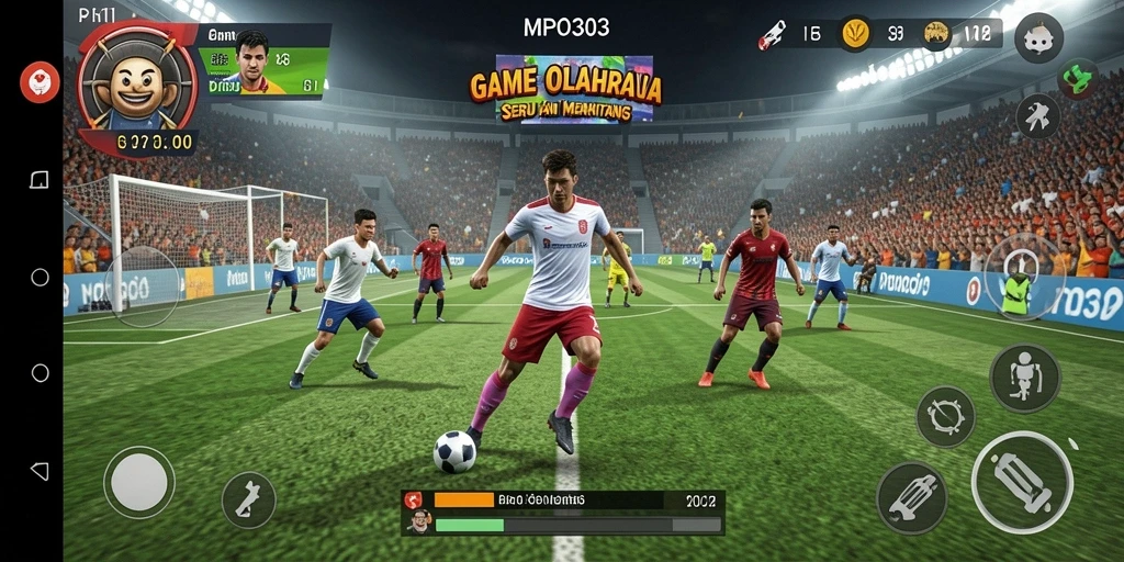 Tampilan gameplay MPO303 dengan fitur olahraga yang menarik dan seru.
