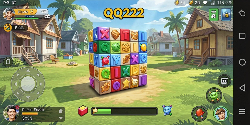 Tampilan gameplay QQ222 yang menantang dan menarik.
