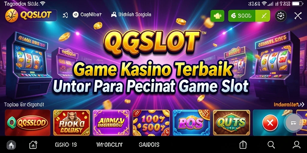 Tampilan menarik dari gameplay Kasino di QQSLOT.