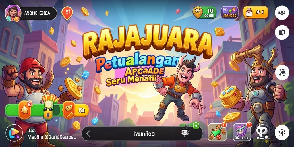 Menampilkan gameplay seru dari RAJAJUARA yang menguji keterampilan Anda.