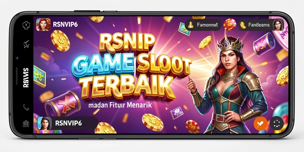 Screenshot utama RSNVIP6 menampilkan gameplay Slot yang menarik dan seru.