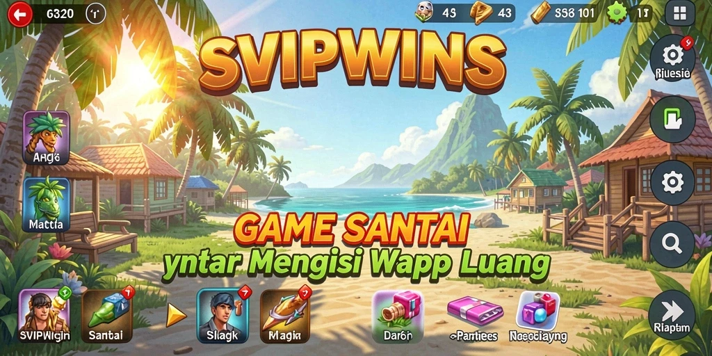 Tangkapan layar gameplay SVIPWINS yang menyenangkan dan interaktif.