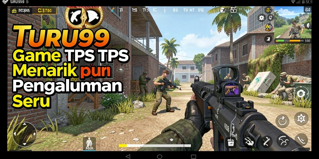 Tangkapan layar gameplay TURU99 yang memukau dengan aksi pertempuran seru.
